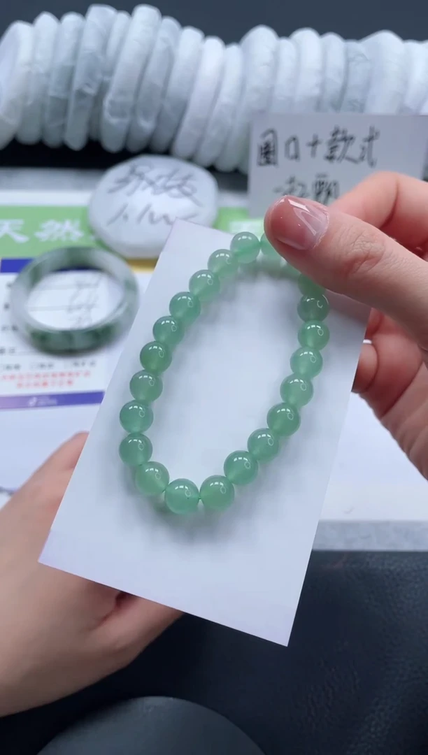 【闪购商品】石英质玉手镯未镶嵌东陵玉手串(多样性发一)