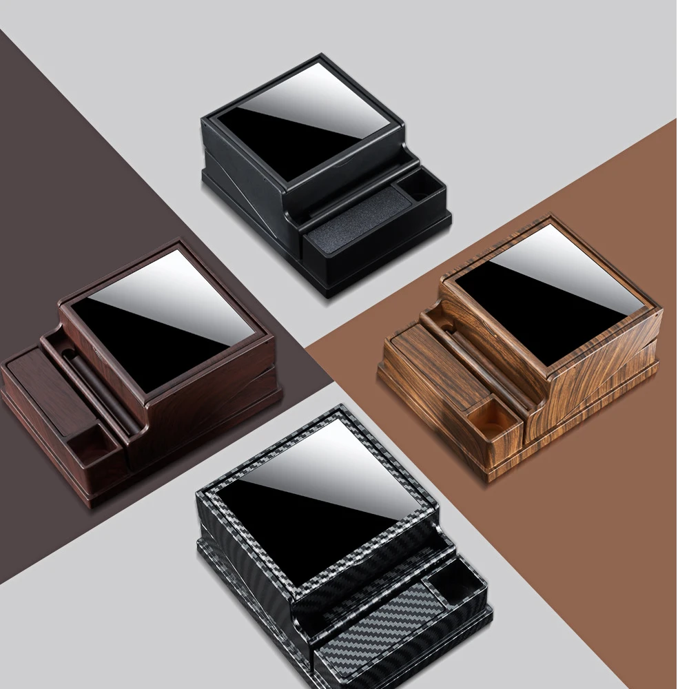 复古造型自动弹烟盒便携打火机收纳创意高级汽车用品一按取烟