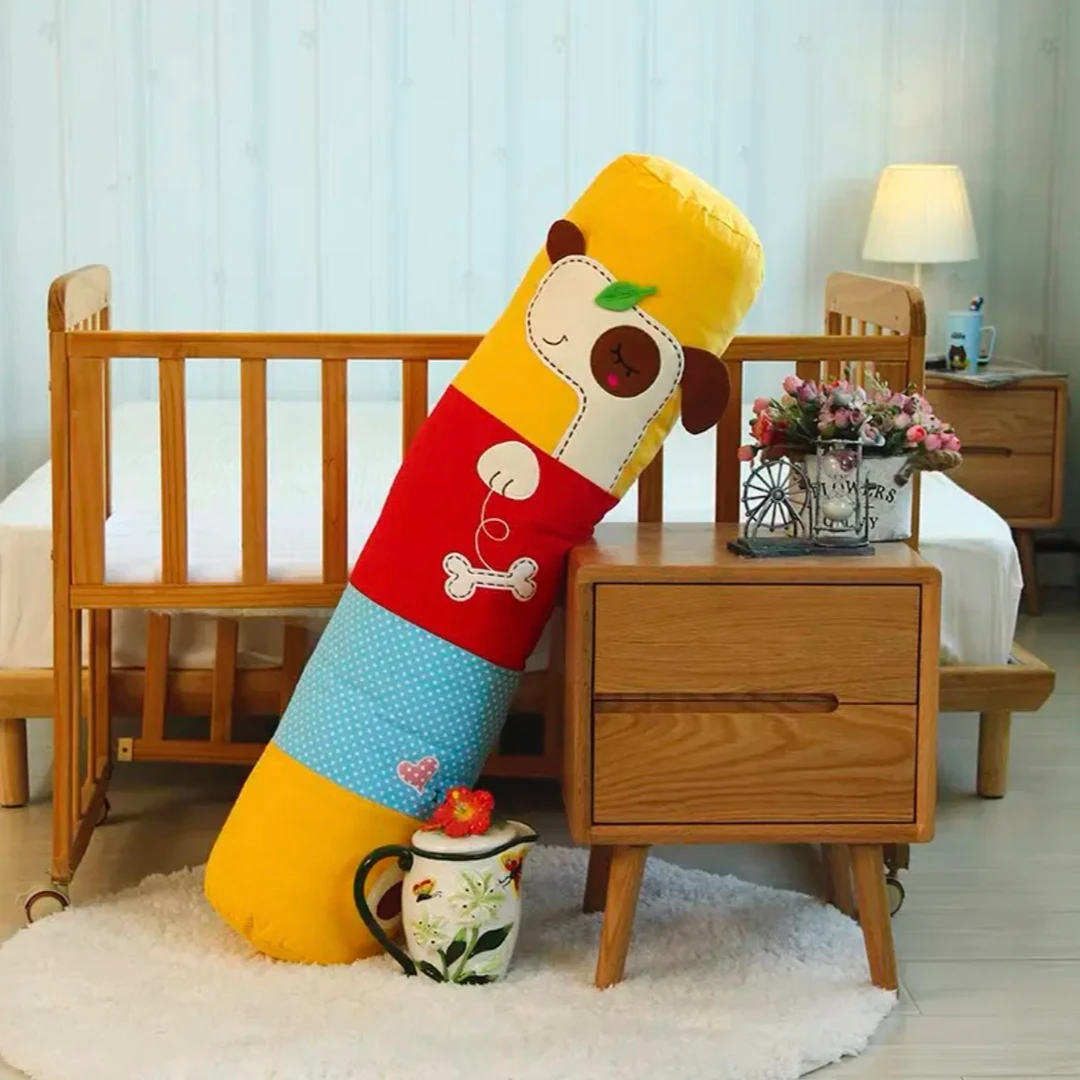 韩式绉布棉制抱枕靠枕侧睡夹腿睡觉玩偶打腿神器