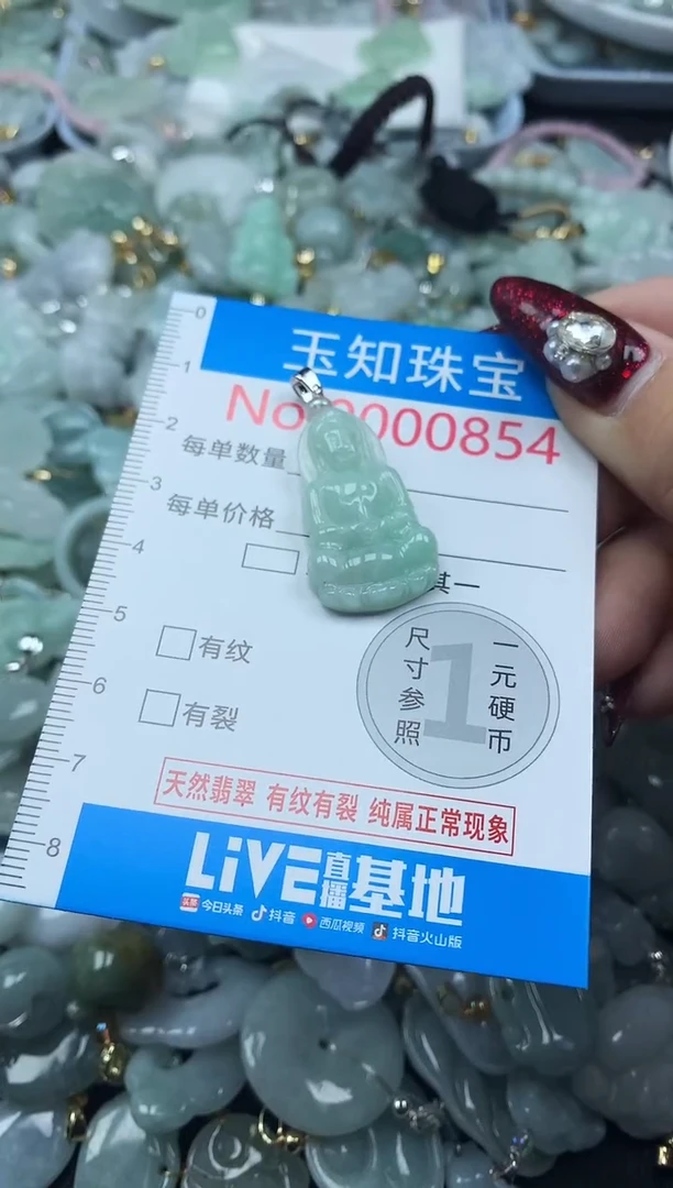 颈饰未镶嵌翡翠854