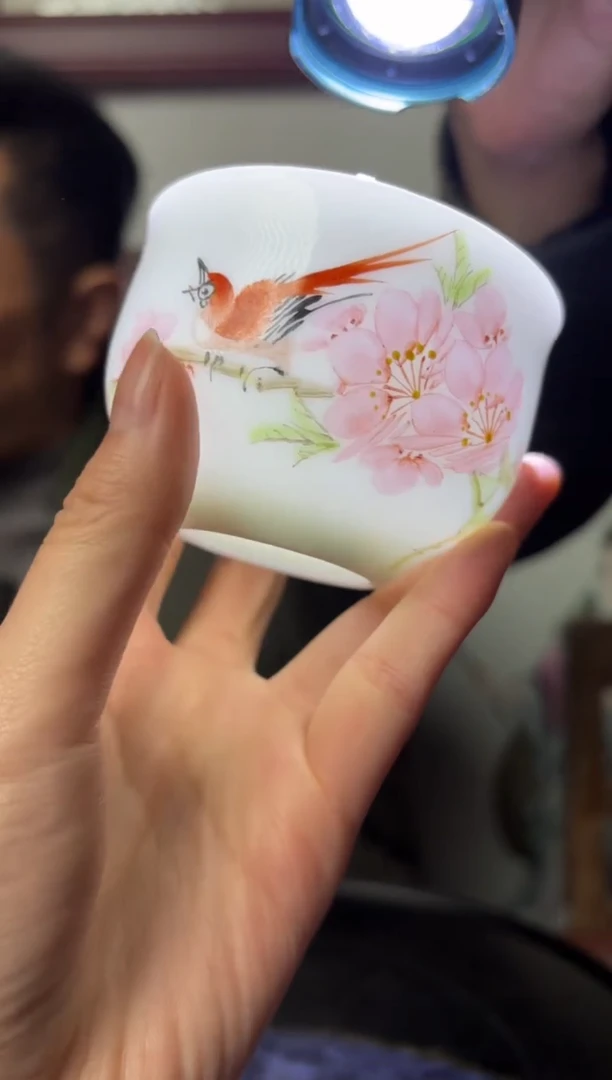 【闪购商品】杯子A75【人间瓷画】《操华英》