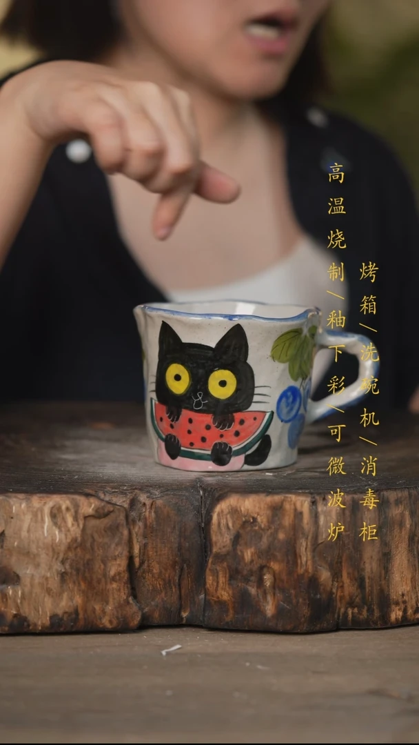 碗景德镇高温釉下彩可微波烤箱洗碗机