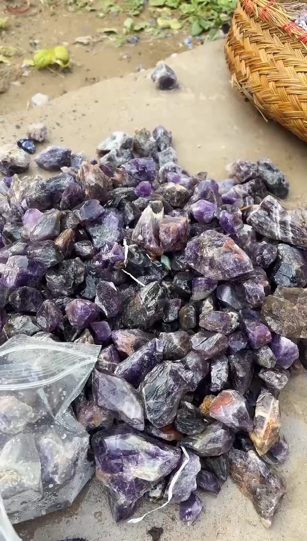 【闪购商品】水晶摆件未镶嵌紫水晶碎石 500g