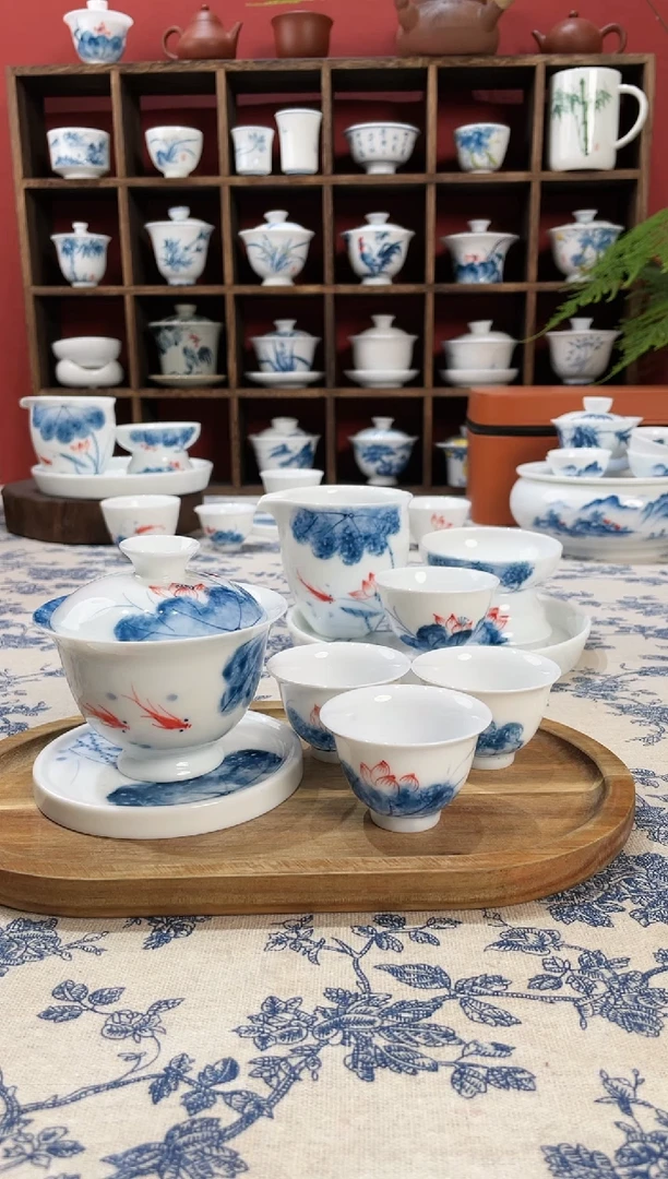 【闪购商品】盖碗/杯群芳斋闪购链接（以闪拍图片为准）