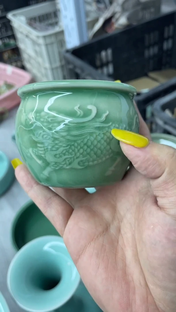特价福利 微瑕 慧仙青瓷