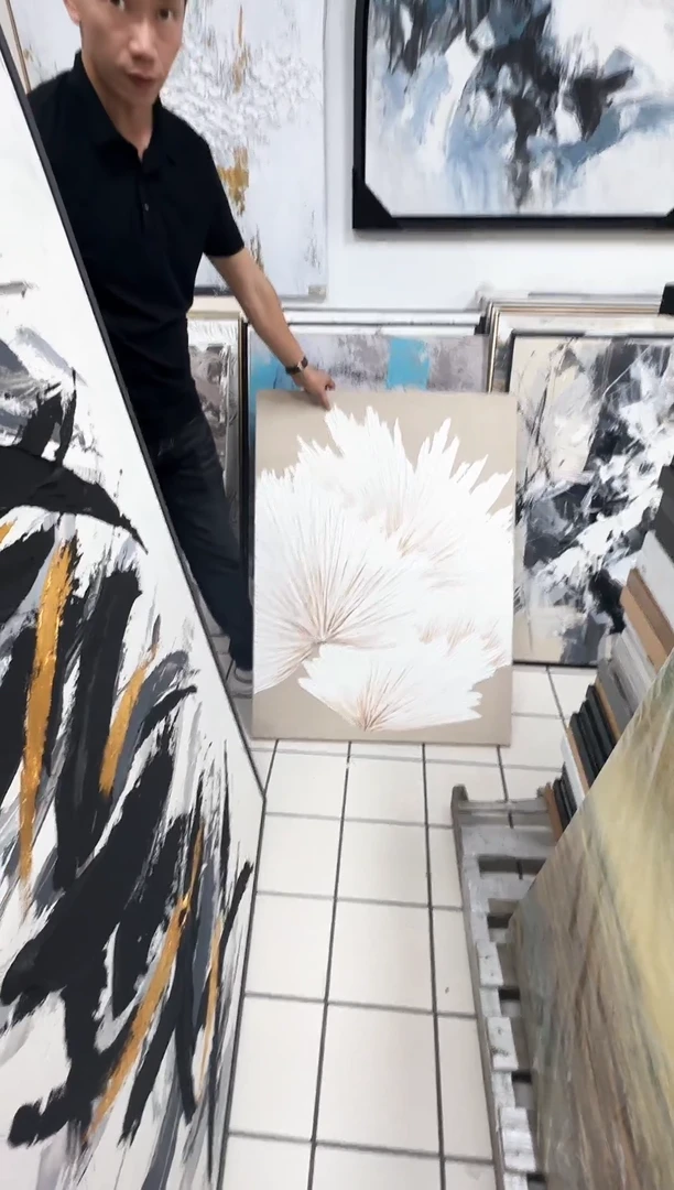 168现代装饰画油画75cm*100cm