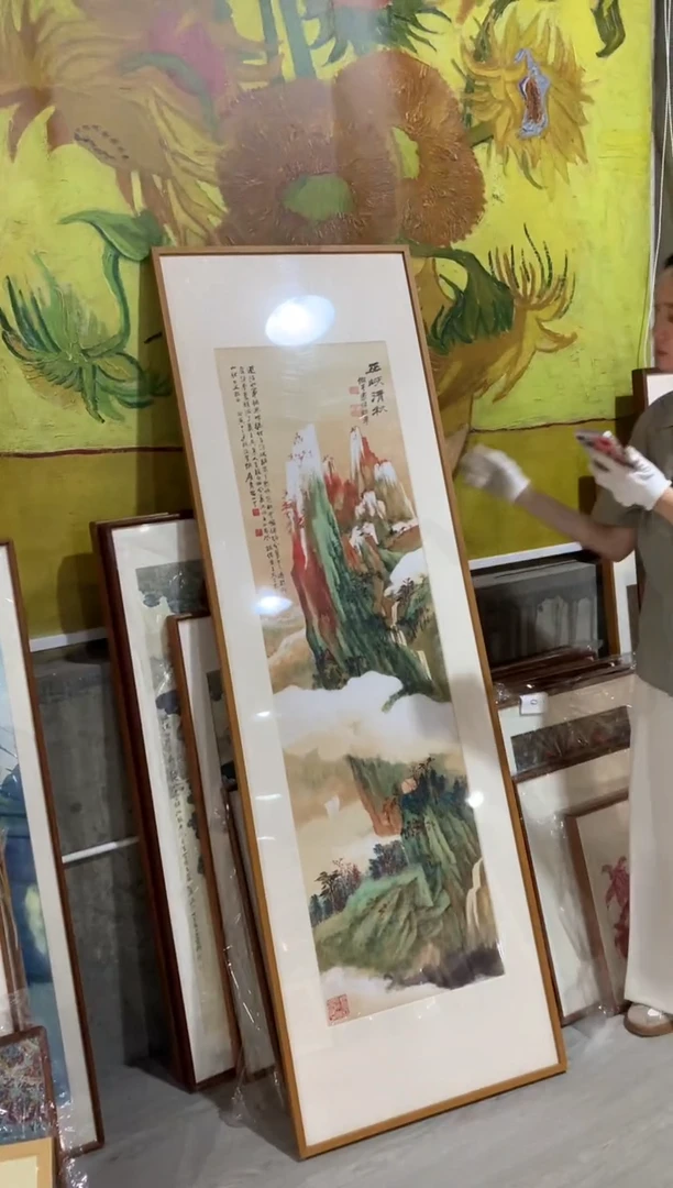 [清仓]巫峡清秋直角柚木180/58cm