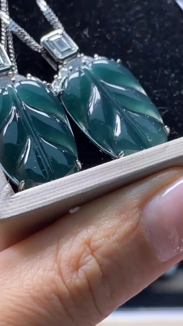 颈饰未镶嵌翡翠多样性发货【只发一件】*q14配盒