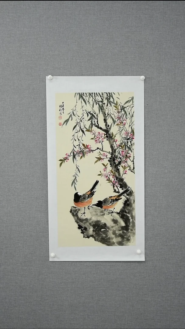 【闪购商品】绘画周瑞利-花鸟-2平尺-02