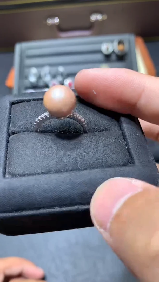 戒指未镶嵌淡水珍珠J122【多样性发其一】