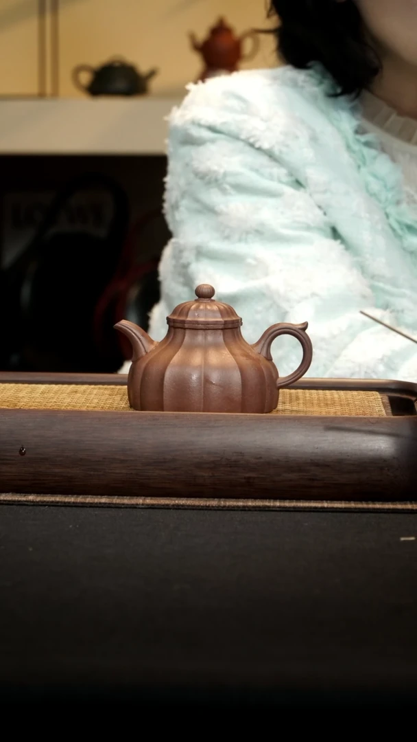 【闪购商品】紫砂茶壶季山水仙壶170cc