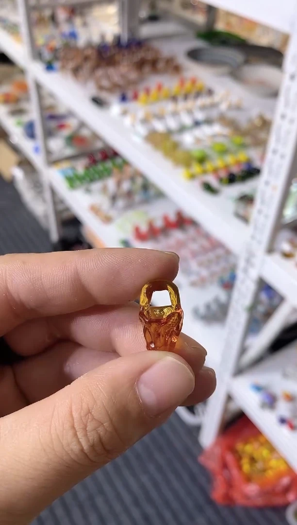 手工艺品琉璃柳*水桶