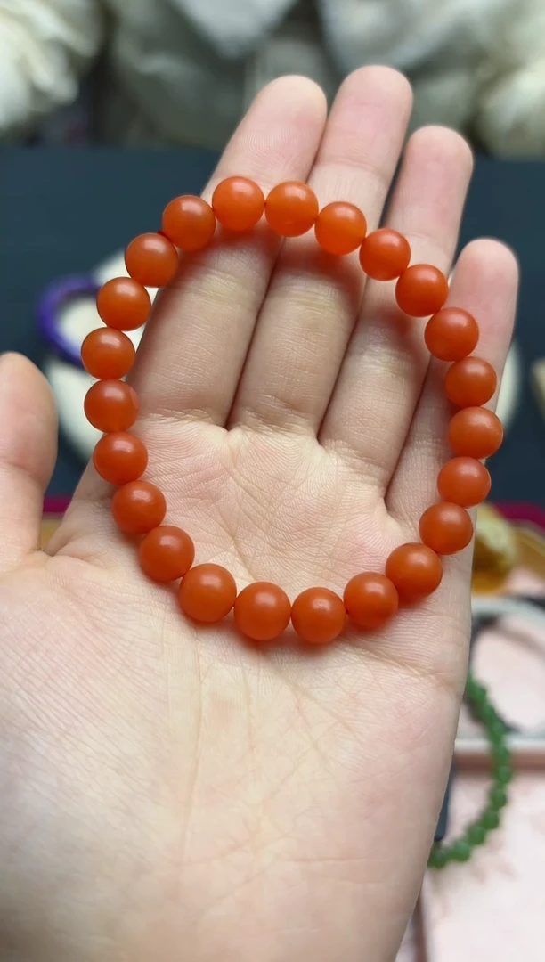 【闪购商品】南红玛瑙手串未镶嵌南红8mm手串*1 JYD