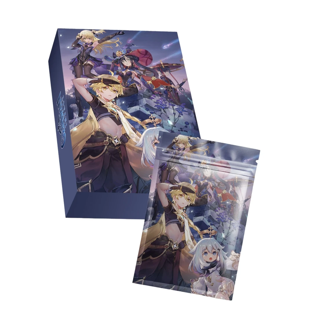 财财【平拆/叠叠】源启文创 原神色纸第一弹收藏产品（主播代拆）