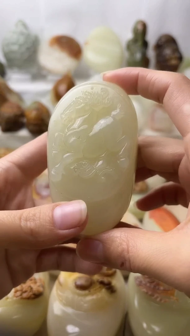 石材古青石棉纹正常不退换羊