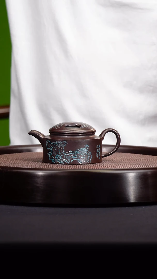 茶壶紫砂宜兴紫砂原矿壶