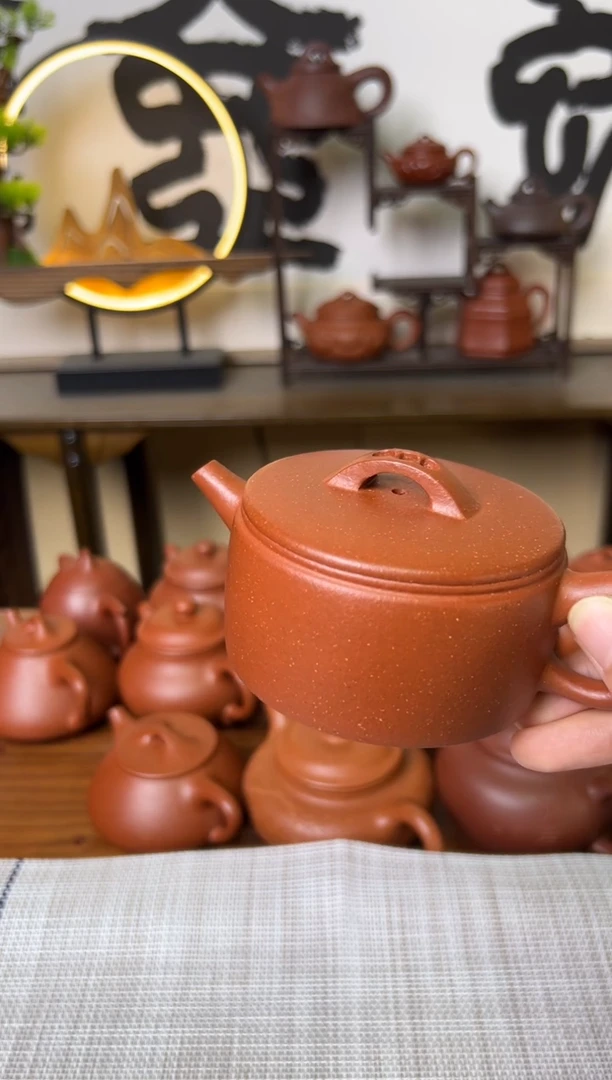 茶壶段泥红降坡一片瓦150CC-甘来兵