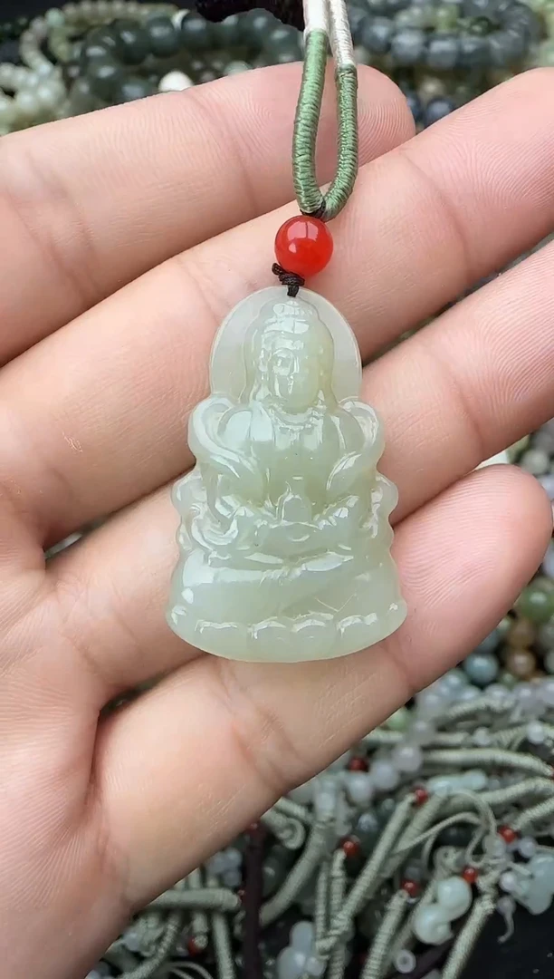 颈饰未镶嵌和田玉拍一发一