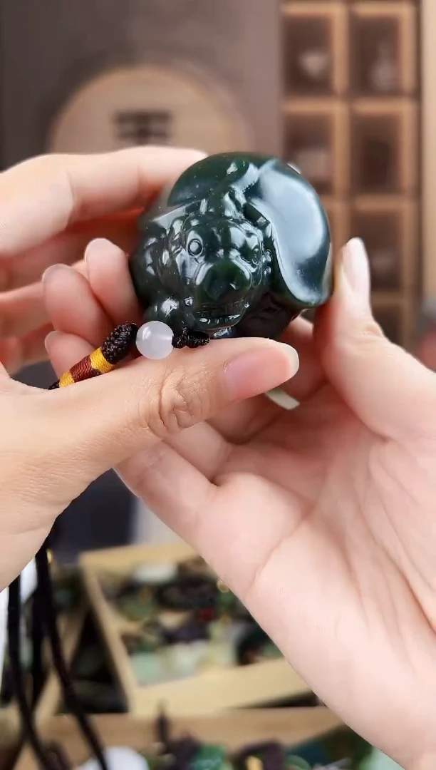 颈饰未镶嵌和田玉拍一发一，多样性发货