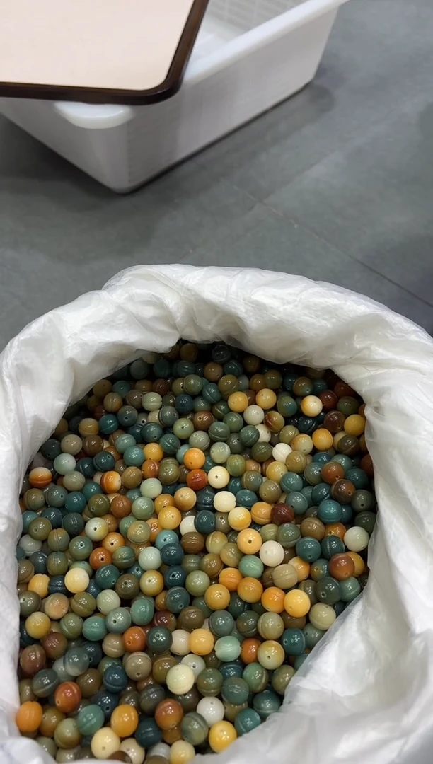 【闪购商品】菩提根/象牙果手串1.2散珠50颗（118）