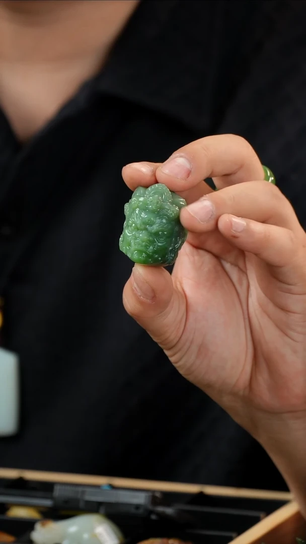 吊坠(不含链)未镶嵌和田玉多样性发一件33