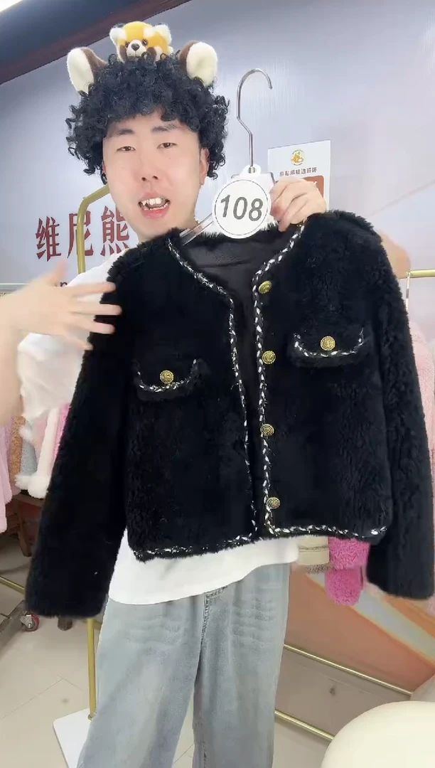 100%全羊毛外套直播福利108