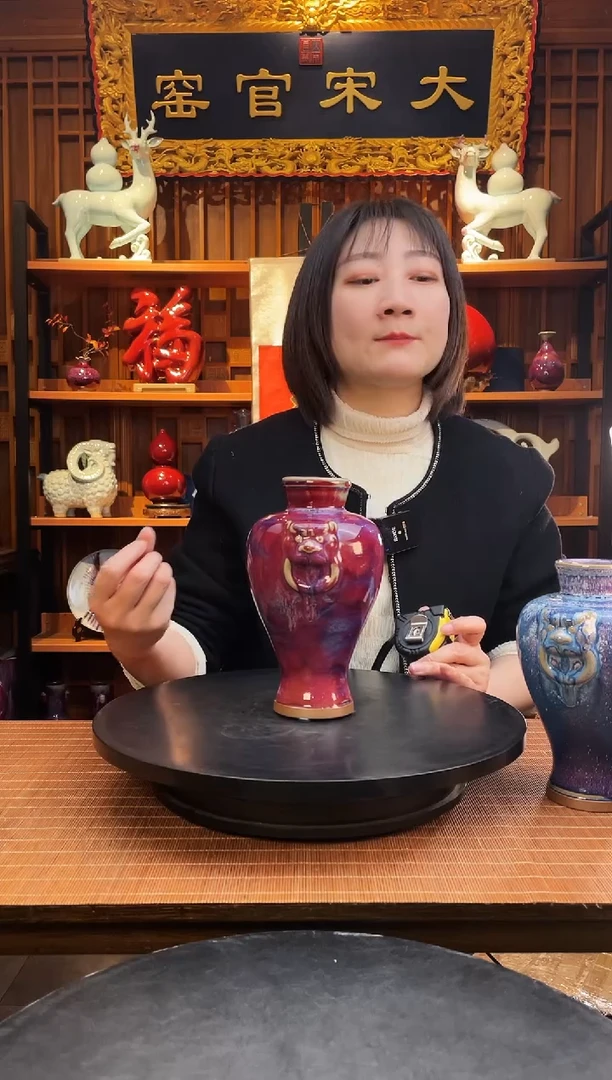 【闪购商品】摆件大宋官窑【小虎头】虎虎生威，如虎添翼