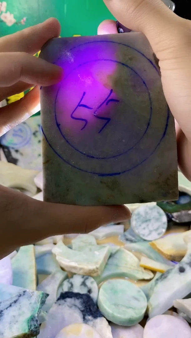 翡翠未镶嵌颈饰纯天然A货翡翠242