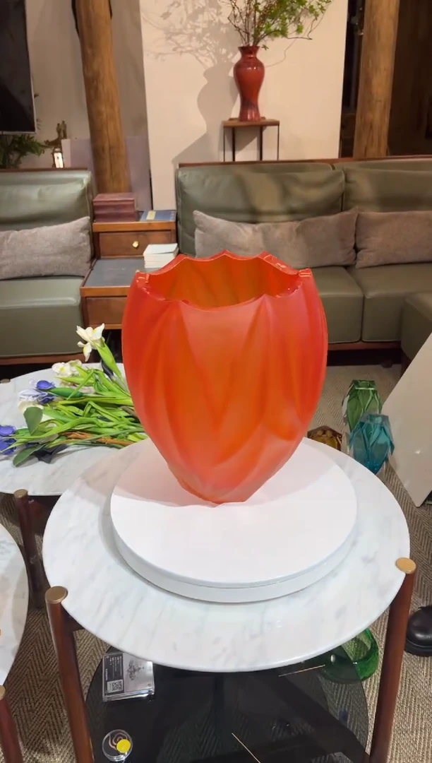 【闪购商品】摆件AJ05555水晶琉璃艺术花瓶