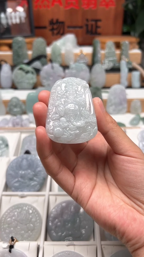 【闪购商品】翡翠颈饰未镶嵌 天然A货翡翠1/17/144