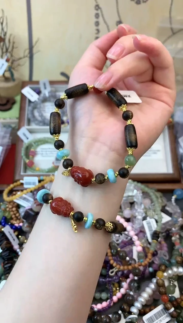 未镶嵌檀香木手串440