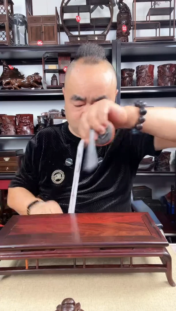 木673瑕疵老李红木工艺品
