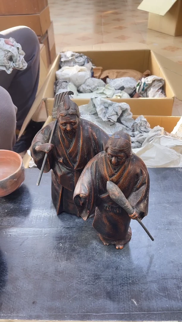 摆件如图所示 阁集工艺品