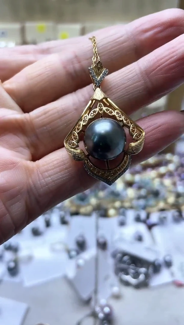 【闪购商品】海水珍珠颈饰银S925镶嵌2