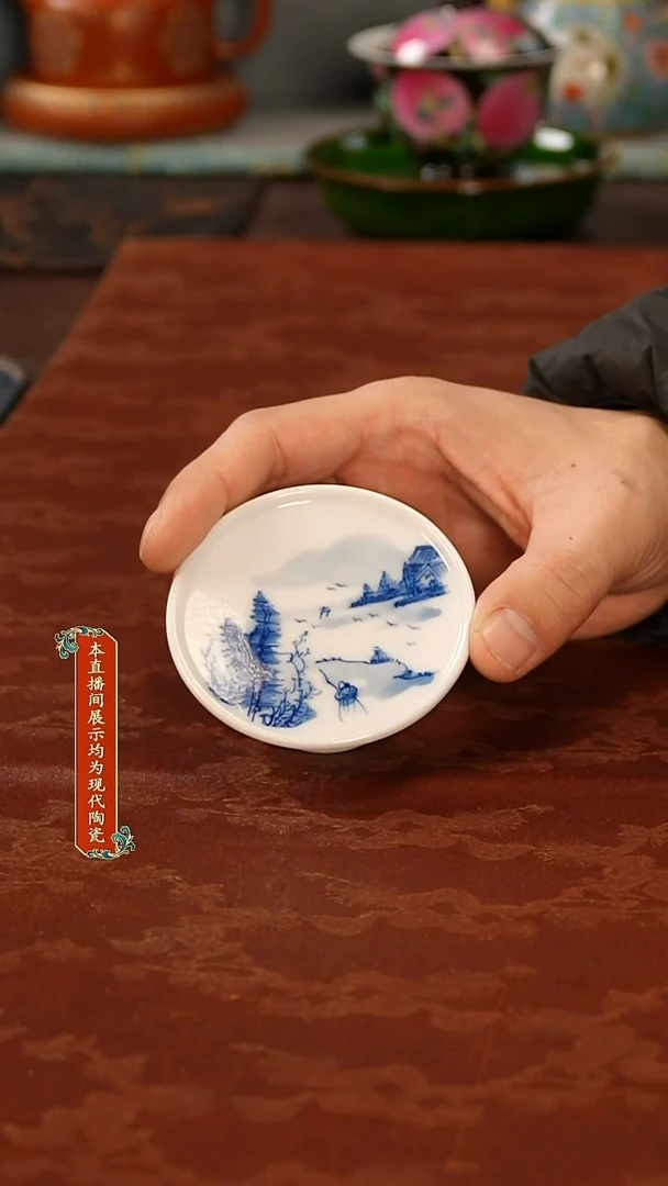 陶瓷景德镇手工手绘美器123