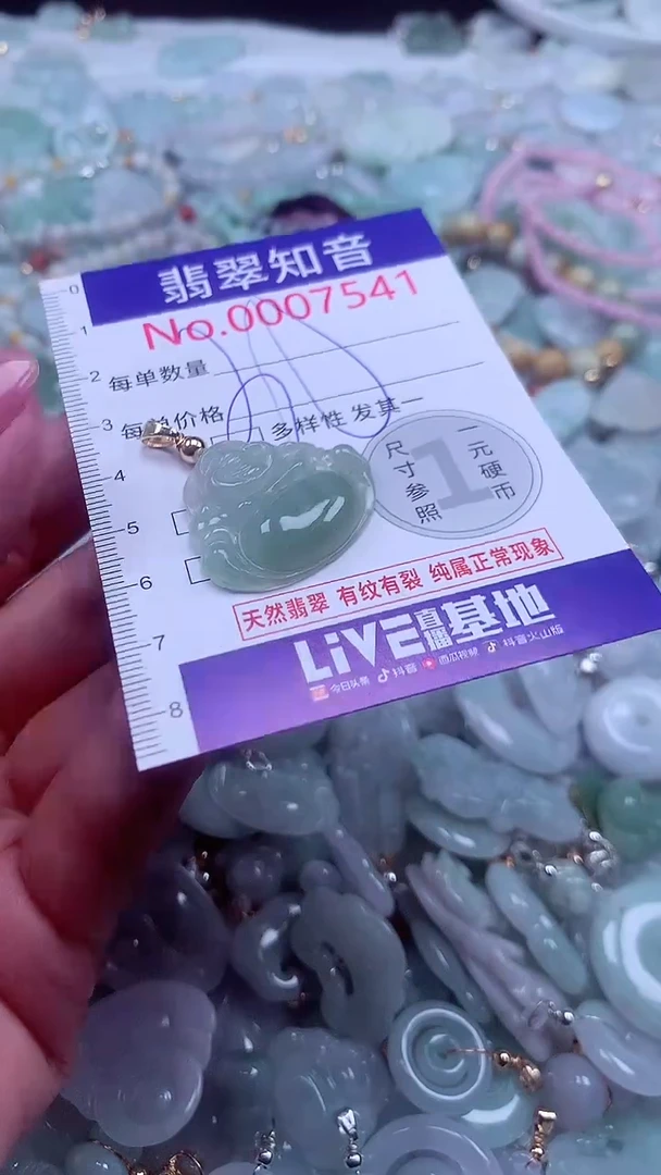 颈饰未镶嵌翡翠7541