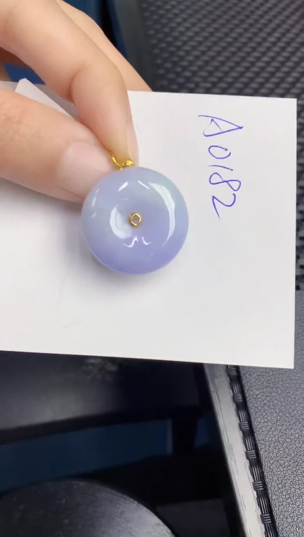 【闪购商品】翡翠颈饰18K金镶嵌000000000