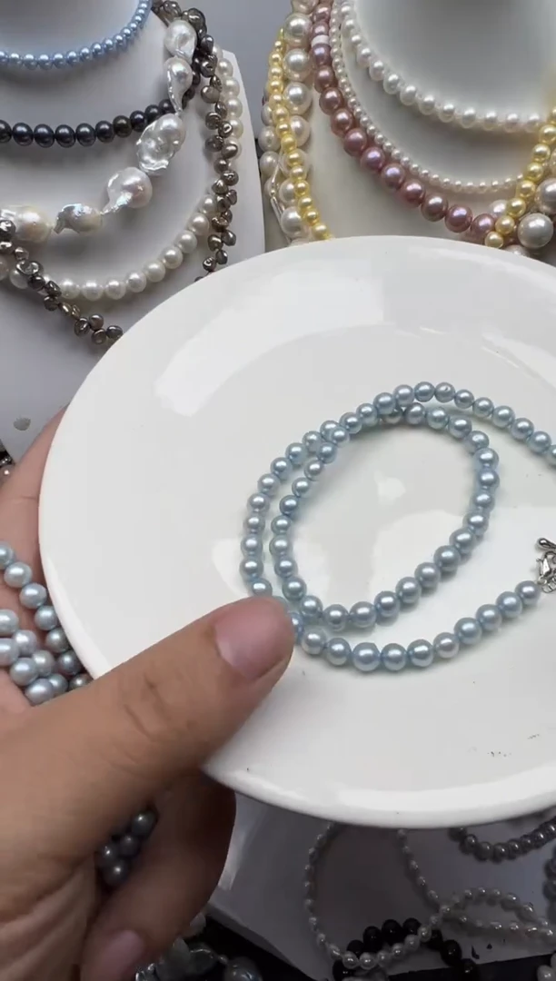 【闪购商品】淡水珍珠颈饰未镶嵌1