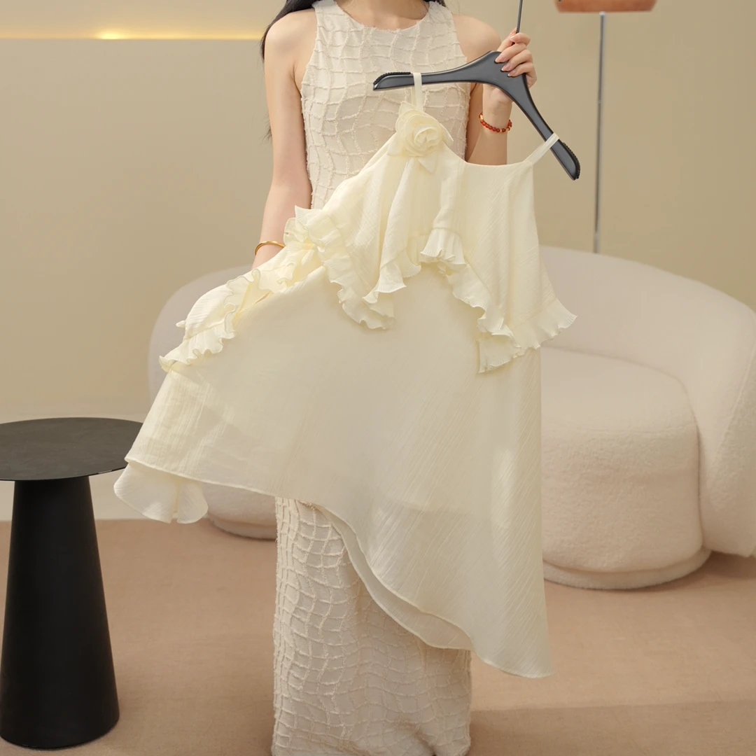 现货【SEVEN KIDS】T 天丝莱赛尔  25女童夏季女宝连衣裙  25A1221