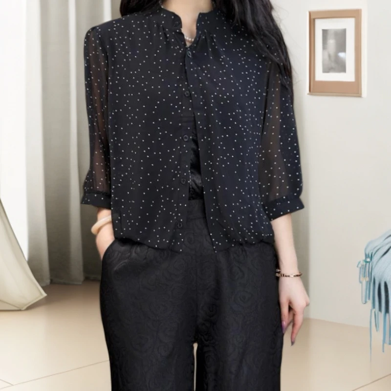 5333-23（满天星）新款女士外套上衣小衫