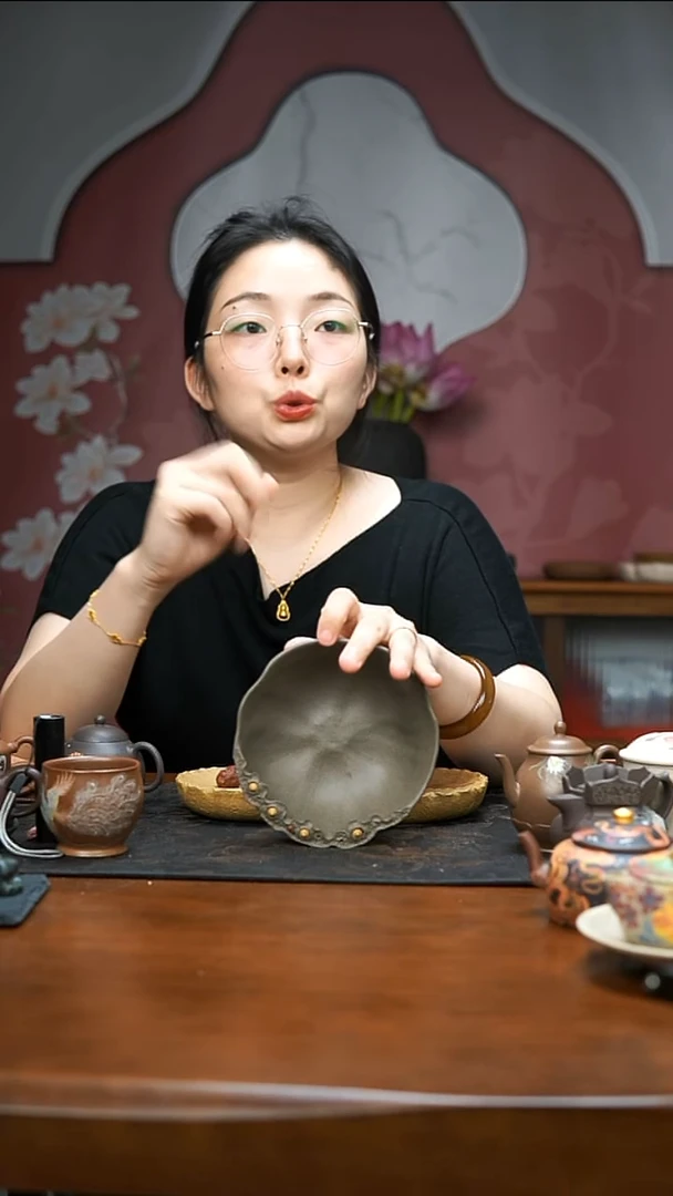 茶壶紫砂青段莲蓬碗泡