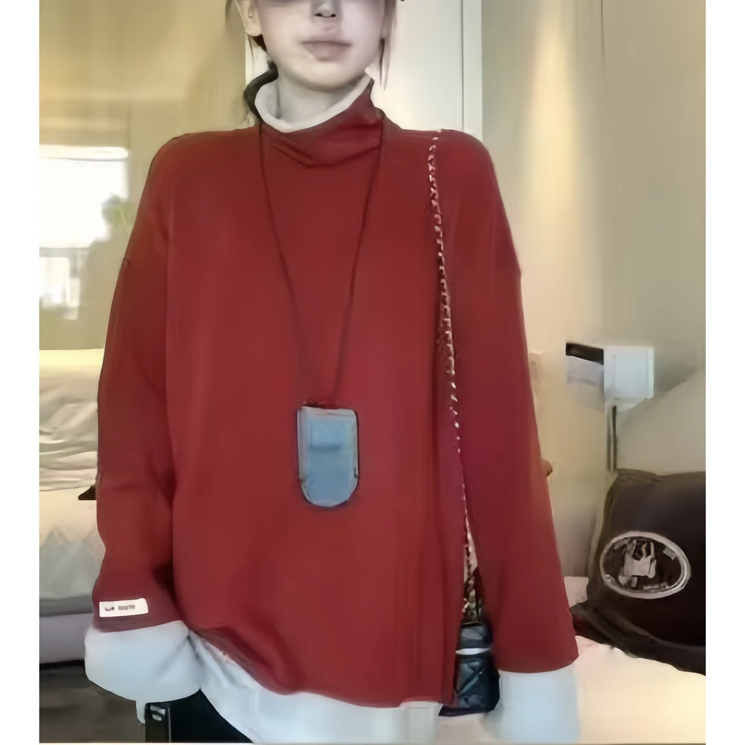 晶姐-9201欧货女装秋季简约韩版网红春秋洋气时尚百搭长T