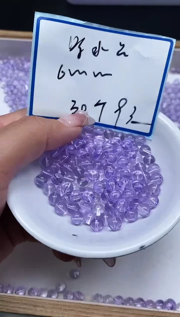 水晶珠宝半成品未镶嵌M692 维多利亚6mm30个9元