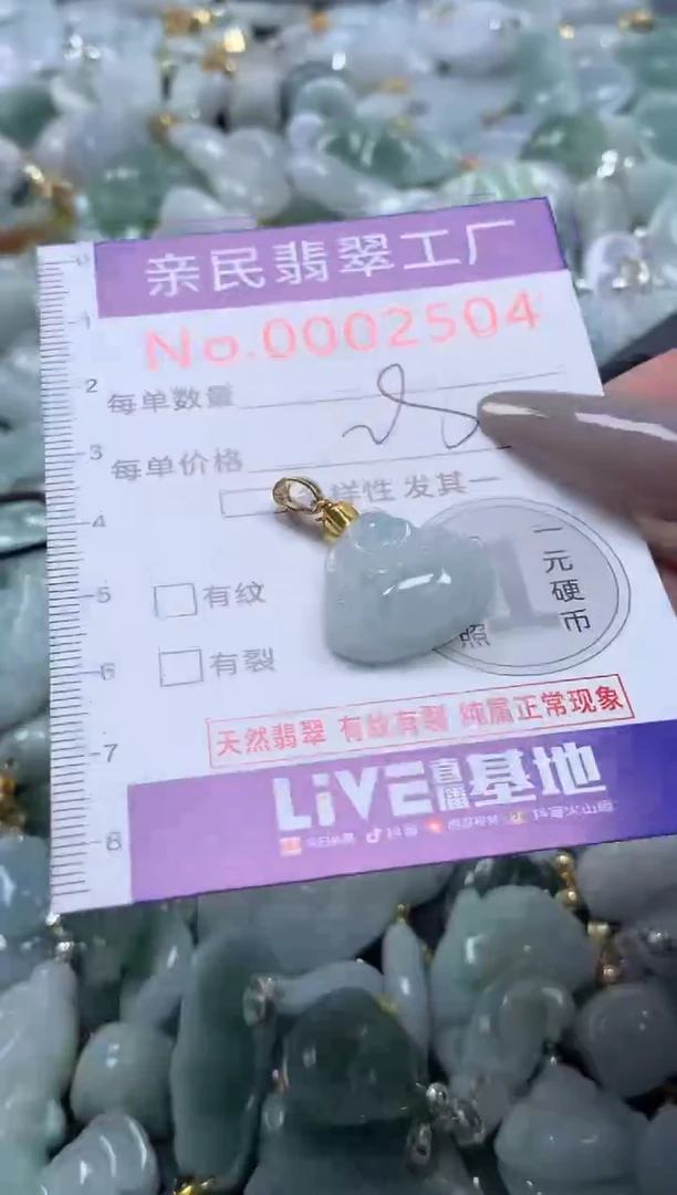 颈饰未镶嵌翡翠2504