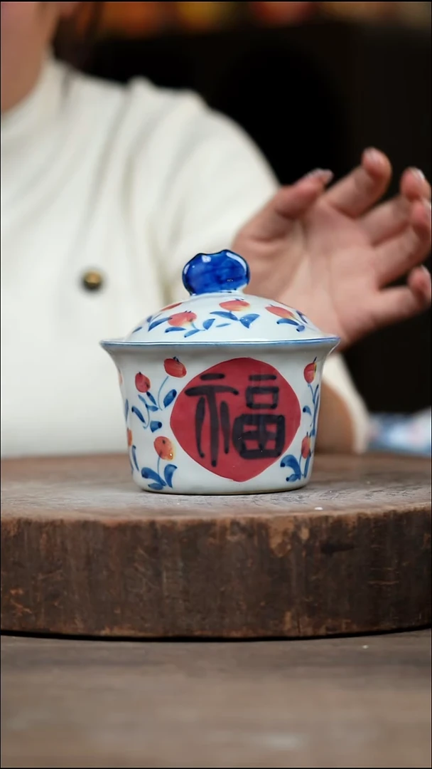 瓷片景德镇高温釉下彩（食品级）