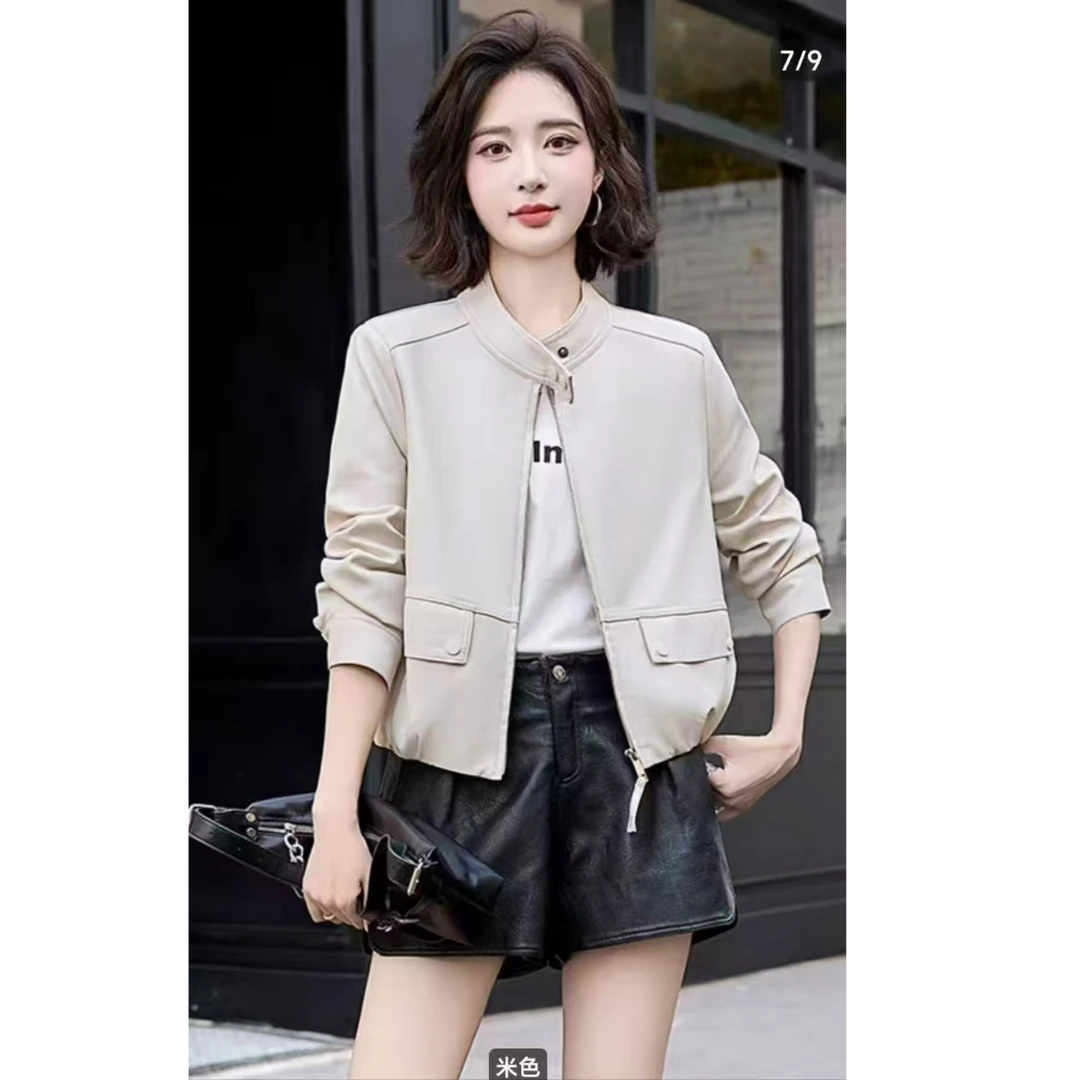 2025新款皮衣春季