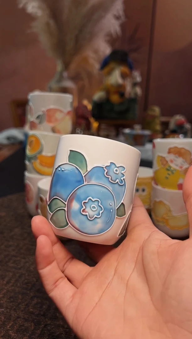 瓷片设计师款手工手作