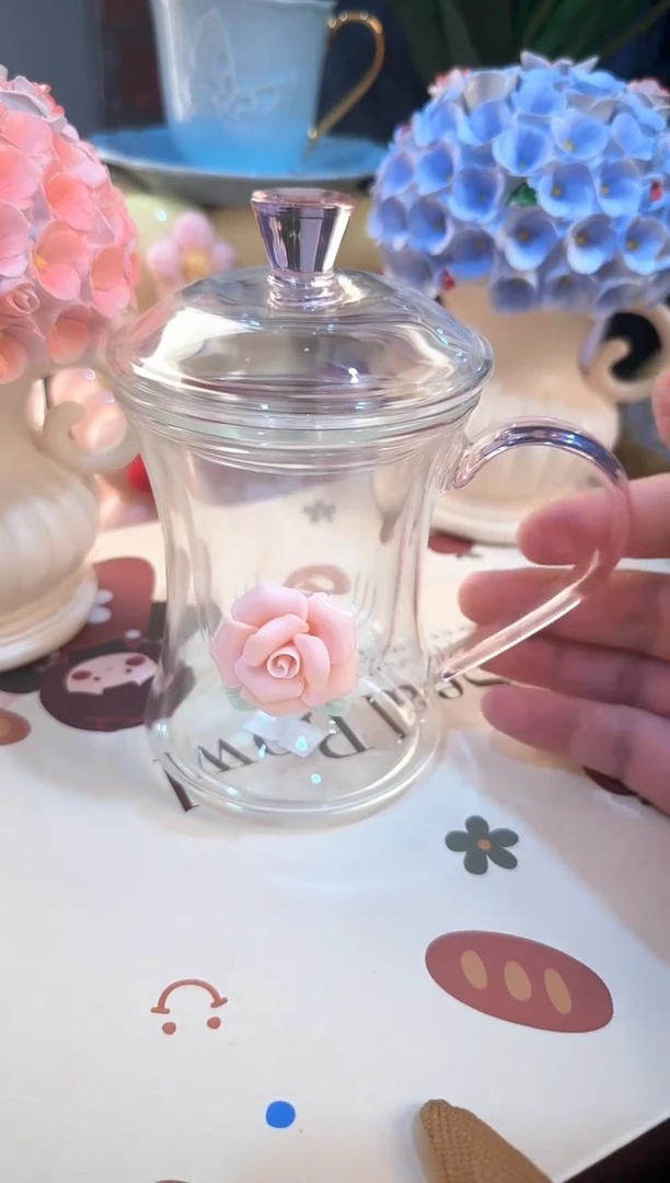 瓷片 高颜值又实用的泡茶杯