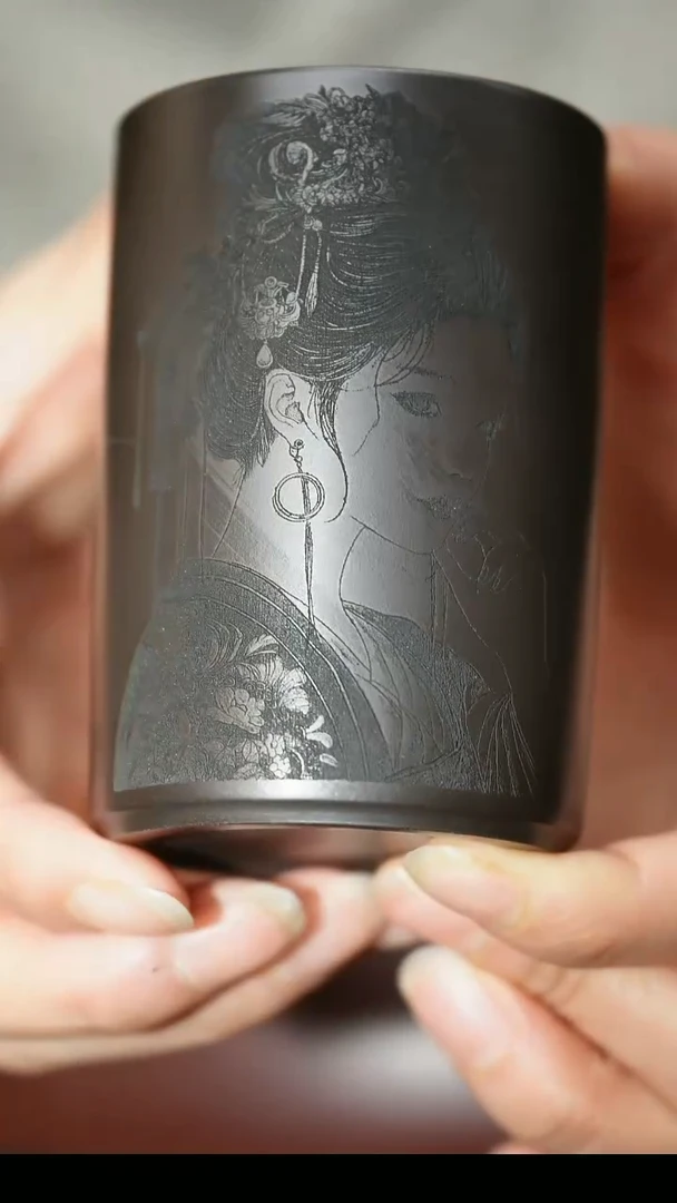 茶杯紫砂紫砂主人杯福利放漏