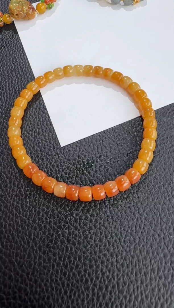 未镶嵌定制翡翠手串